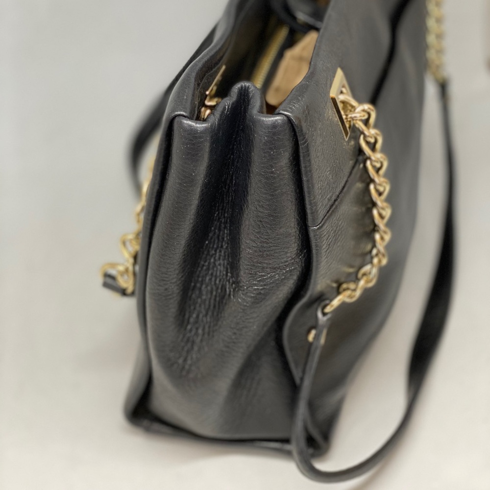 KATE SPADE ♠️ Black Leather Satchel - Picture 4 of 8